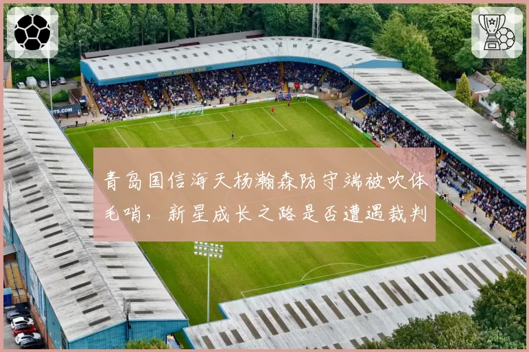 青岛国信海天杨瀚森防守端被吹体毛哨,新星成长之路是否遭遇裁判尺度瓶颈?